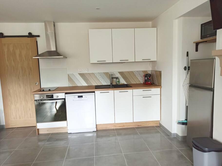 Superbe Appartement Trebeurden Proche Mer, Parking 外观 照片